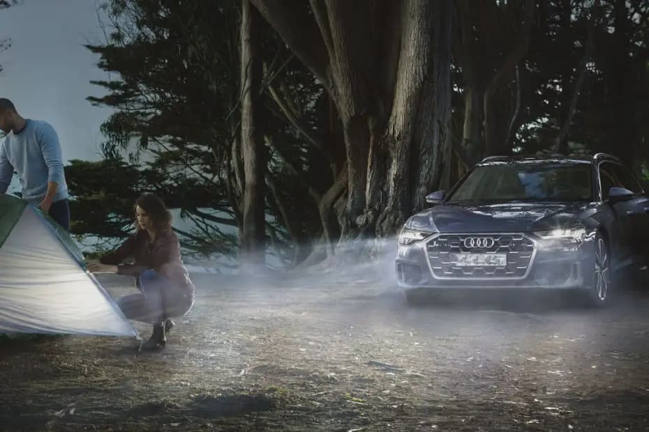 Audi A6 Avant 2024 Night View