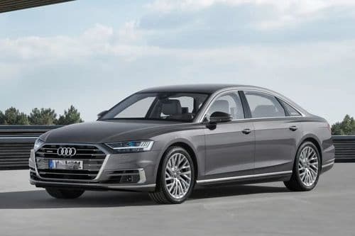 Audi A8 2024 Left Side View