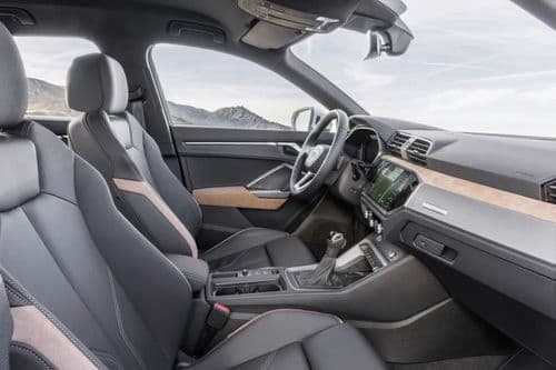 Audi Q3 2024 Front Seat View