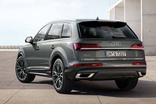 Audi Q7 2024 Back Side View