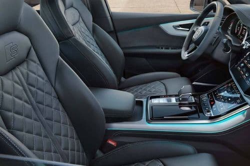 Audi Q7 2024 Front Seat View