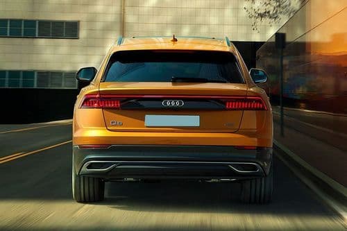 Audi Q8 2024 Back Side View