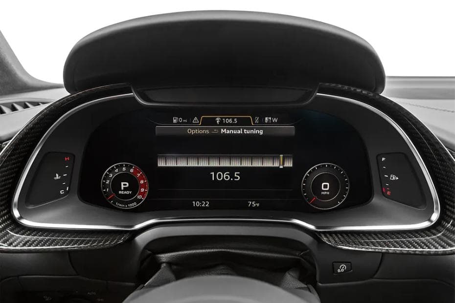 Audi R8 Speed measurement