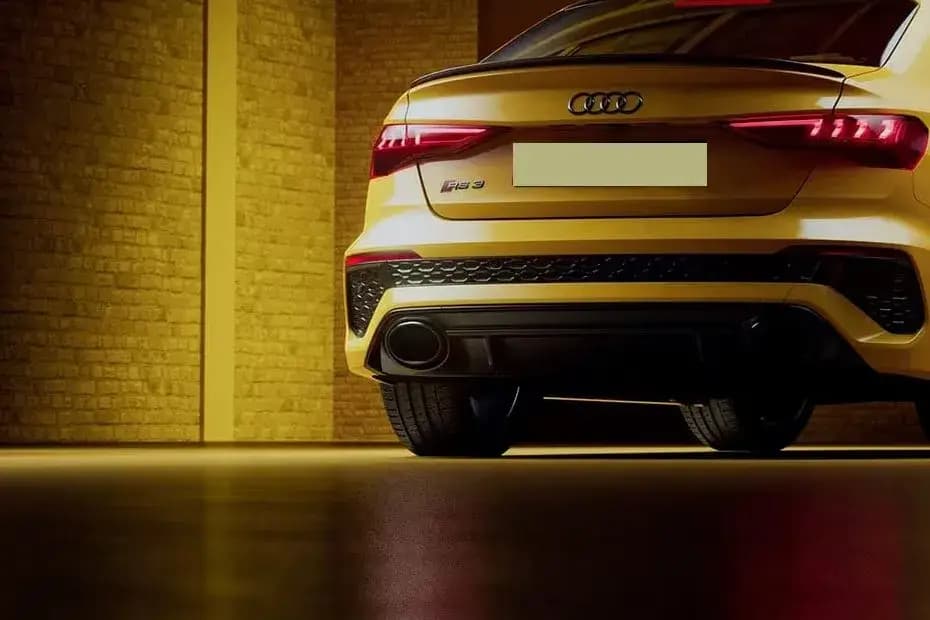 Audi RS 3 2024 Back Side View