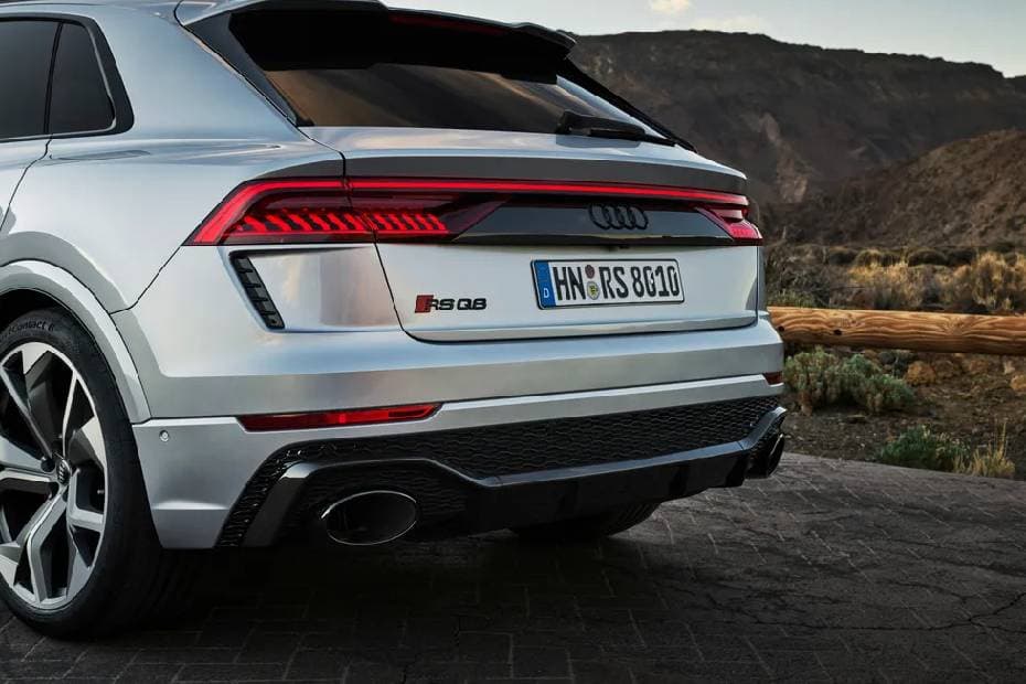 Audi RS Q8 2024 Back Side View