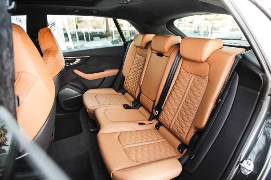 Audi RS Q8 2024 Rear Seat View