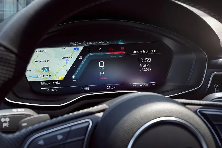 Audi S5 Coupe 2024 Speed Meter