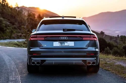 Audi SQ8 2024 Back Side View