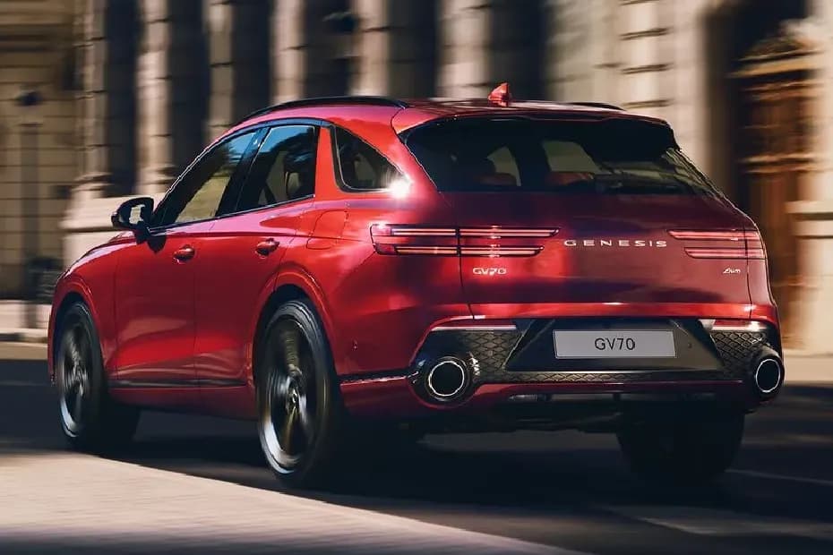 Genesis GV70 Left Rear Three Quater