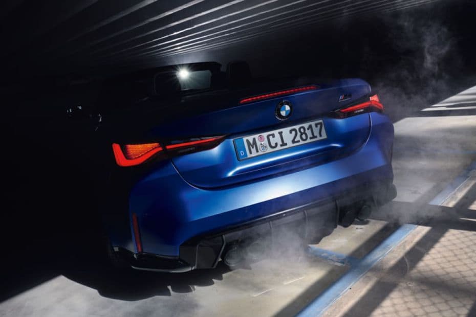 BMW M4 Convertible Rear View