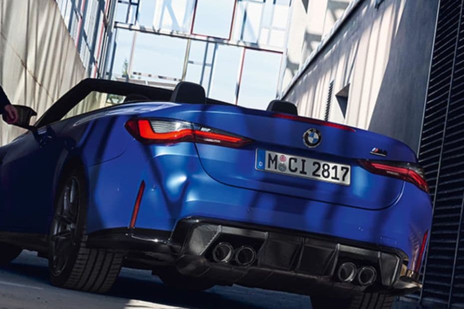 BMW M4 Convertible Rear View