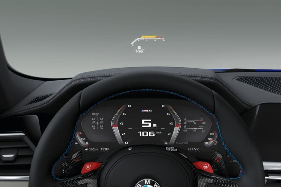 BMW M4 Convertible Speedometer