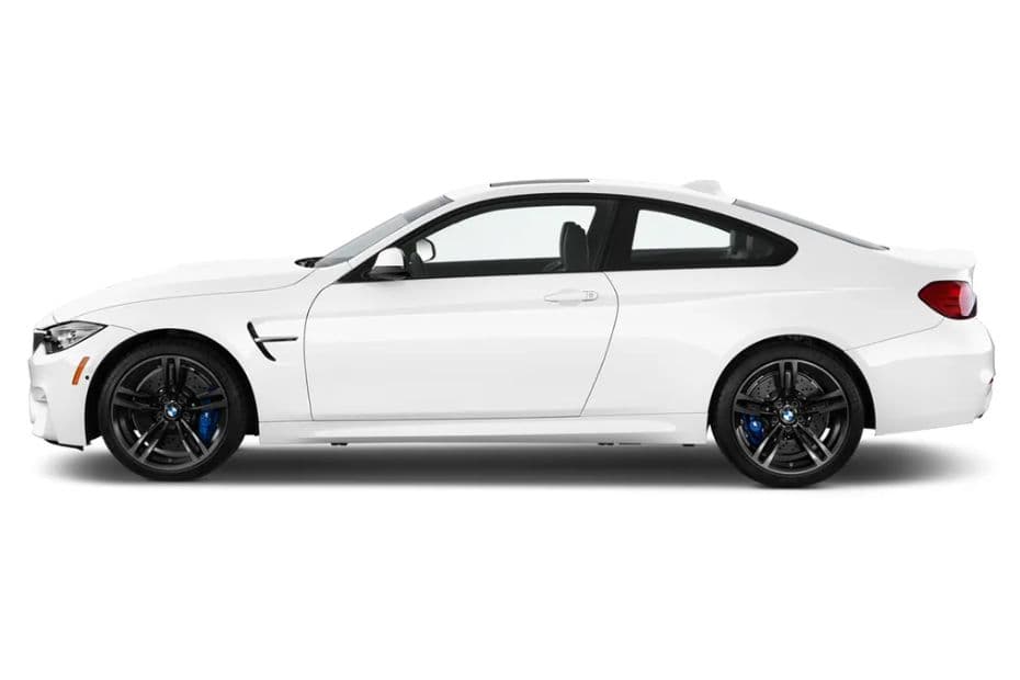 BMW M4 Coupe Left Side View