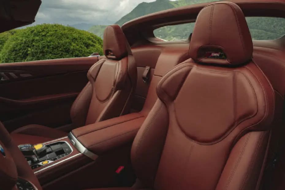 BMW Skytop 2024 Front Seat View