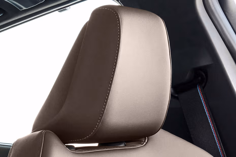 BMW X3 2026 SUV interior Adjustable Front Seat Headrest close-view