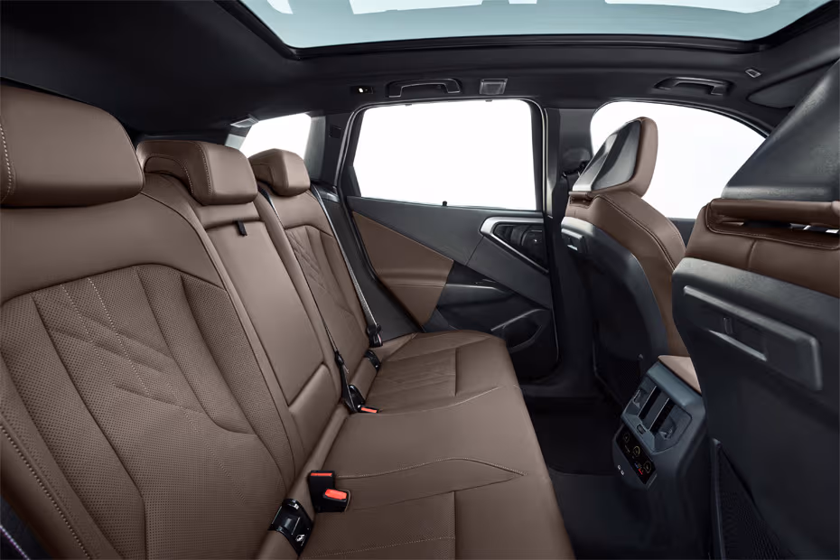 BMW X3 2026 SUV Interior second row rear seats view