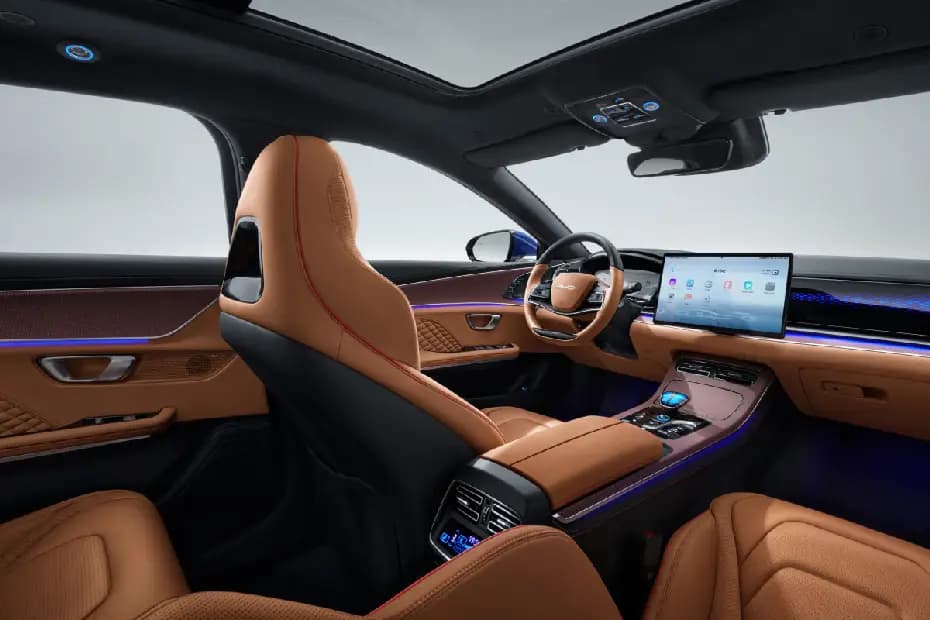 BYD Han 2024 Front Seat View