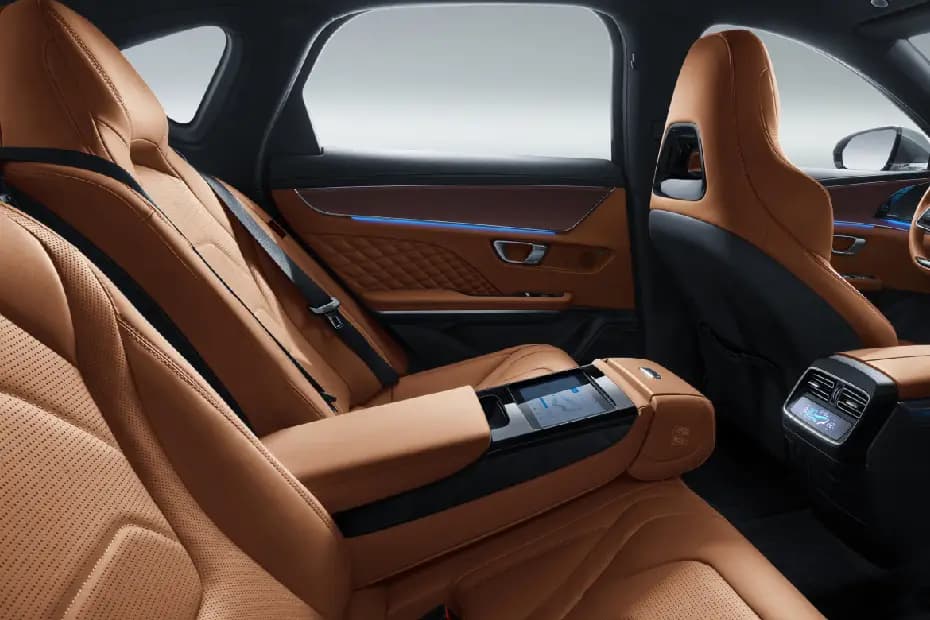 BYD Han 2024 Rear Seat View
