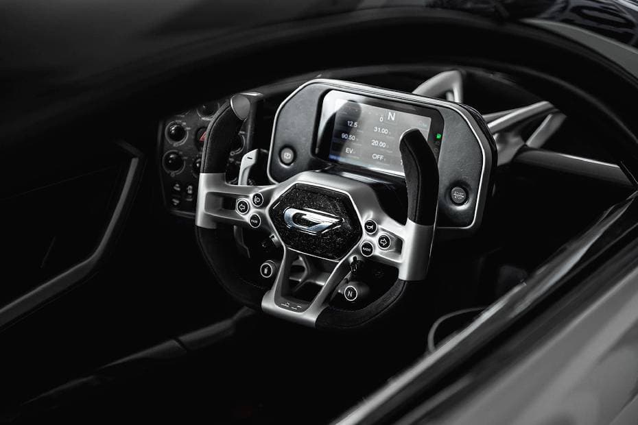 Czinger 21 C 2024 Wheel Steering
