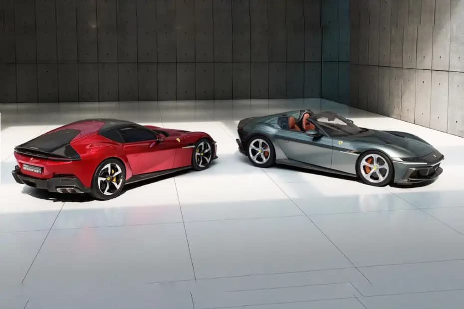 Ferrari 12 Cilindri Top View