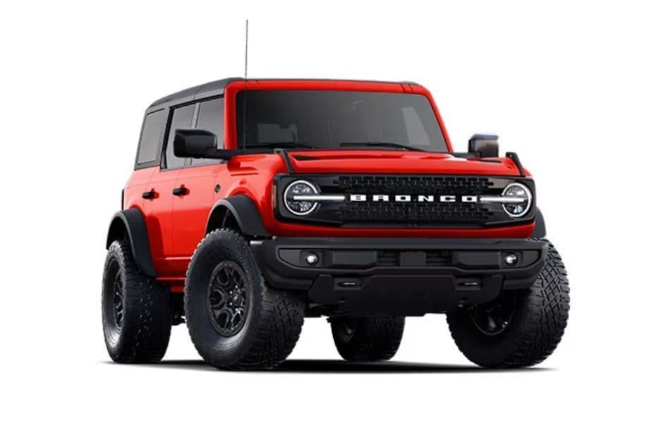 Ford Bronco Race Red