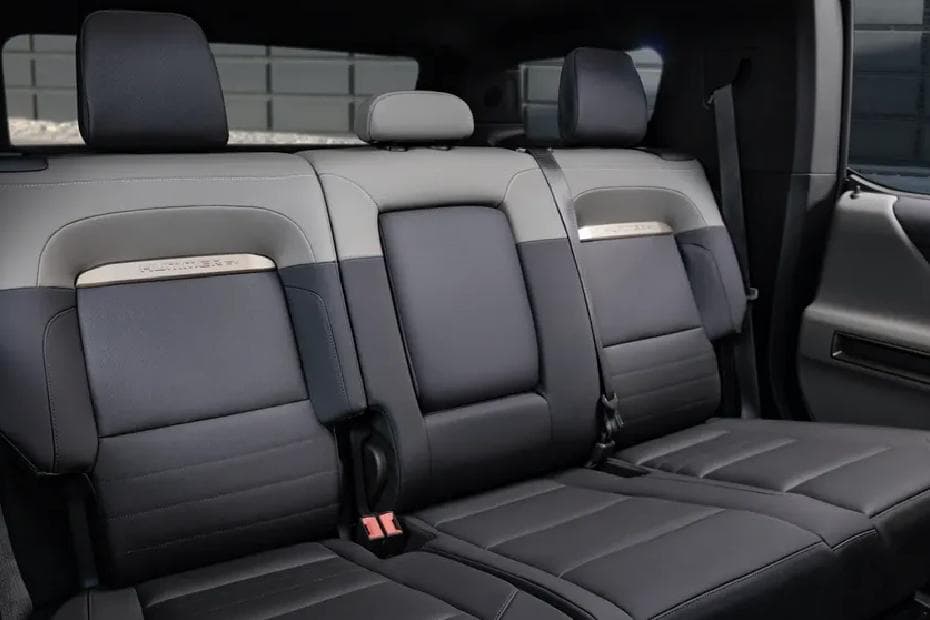 GMC Hummer EV SUV 2024 Rear Seat