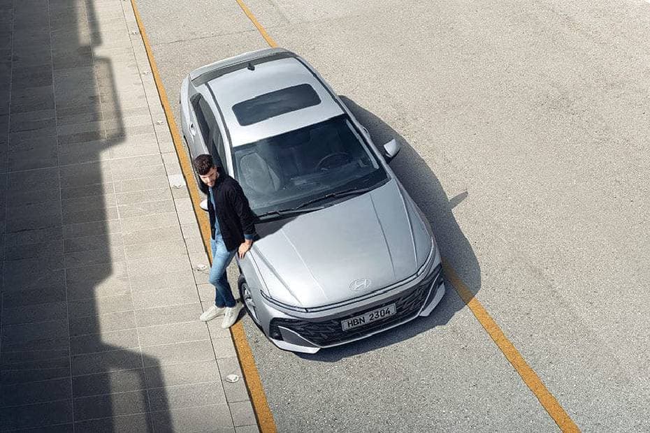 Hyundai Accent 2024 Top View