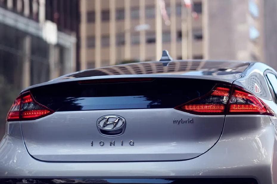 Hyundai Ioniq Back Light View