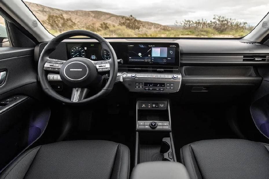 Hyundai Kona 2024 dashboard