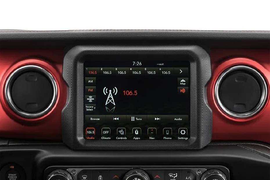 Jeep Gladiator 2024 Music System