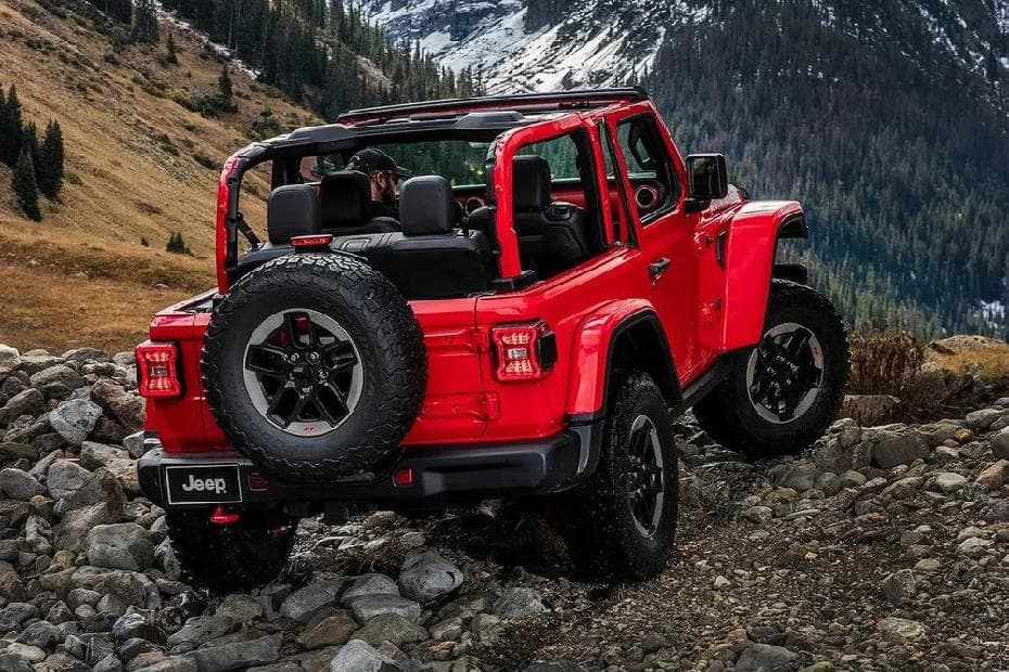 Jeep Wrangler 2024 Back View