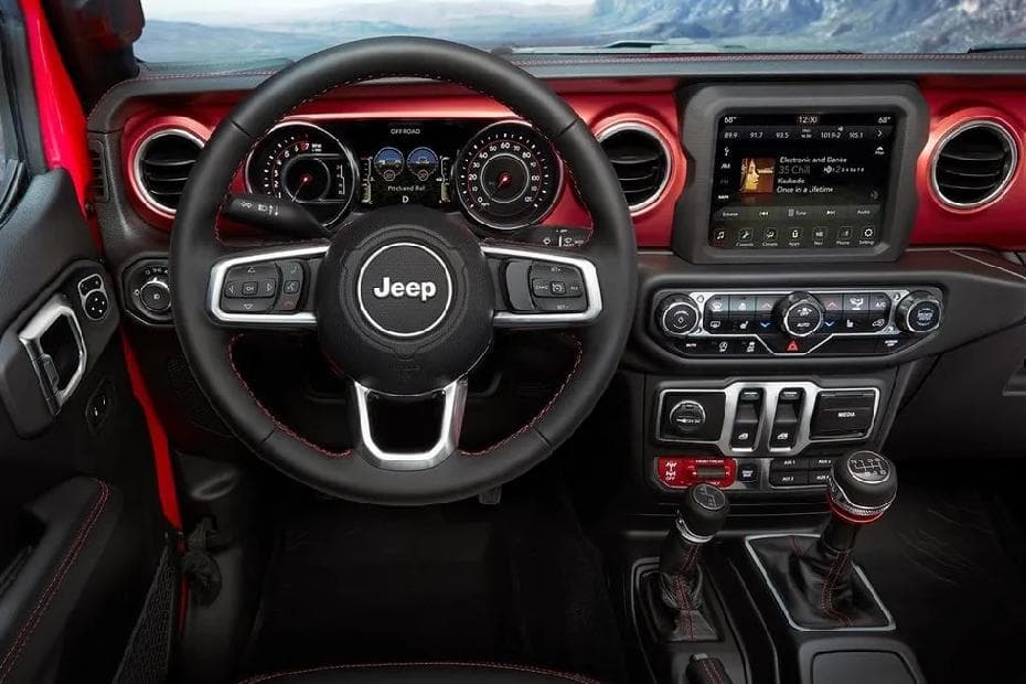 Jeep Wrangler 2024 Dashboard