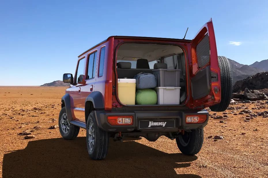 Jimny 5 Door 2024 Boot Space