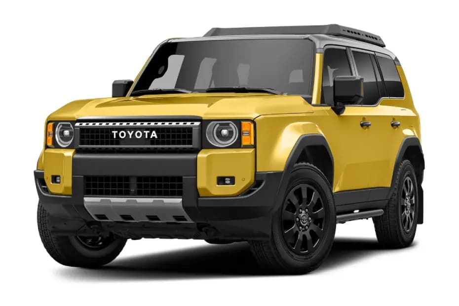 Toyota Land Cruiser Yellow Colour