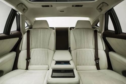 Lexus LS 2024 Rear Seat View