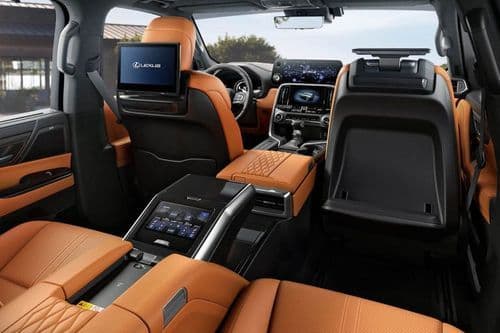 Lexus LX 2024 Rear Seat View