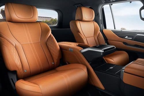 Lexus LX 2024 Rear Seat View