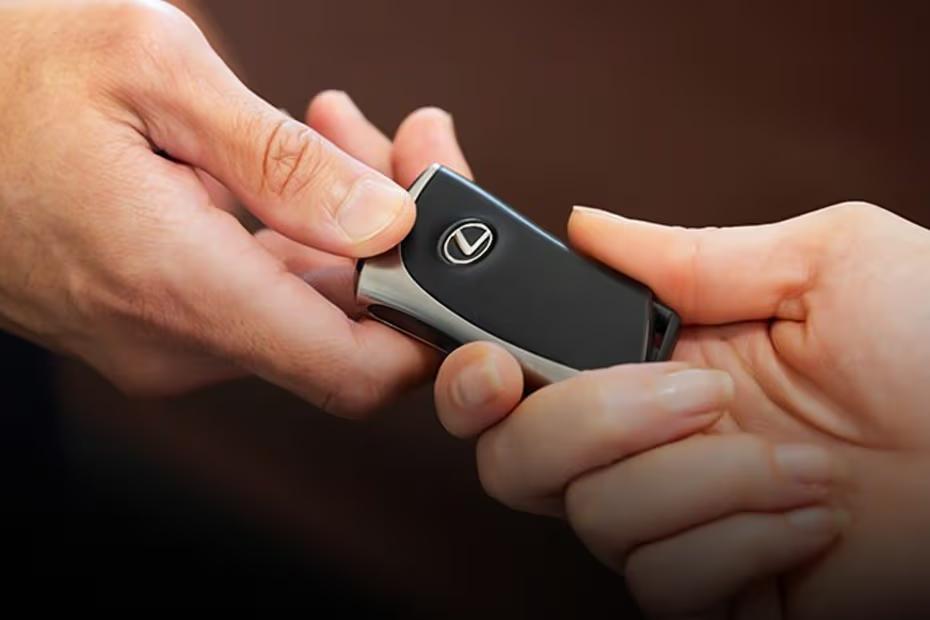 Lexus LX 700H 2026 keychain fob