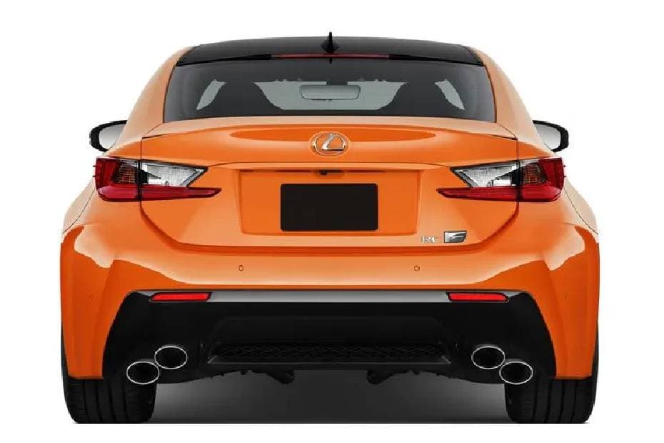 Lexus RC F 2024 Back Side View