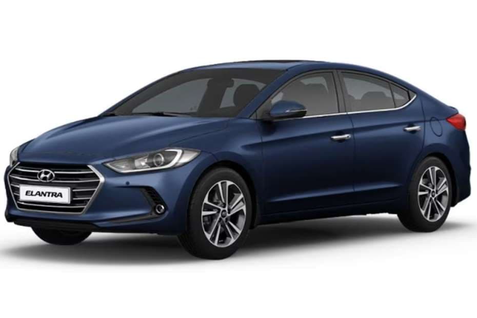 Hyundai Elantra Moonlight Blue