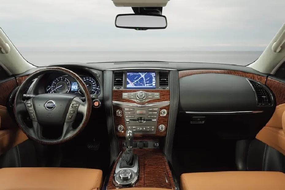 Nissan Patrol 2024 dashboard
