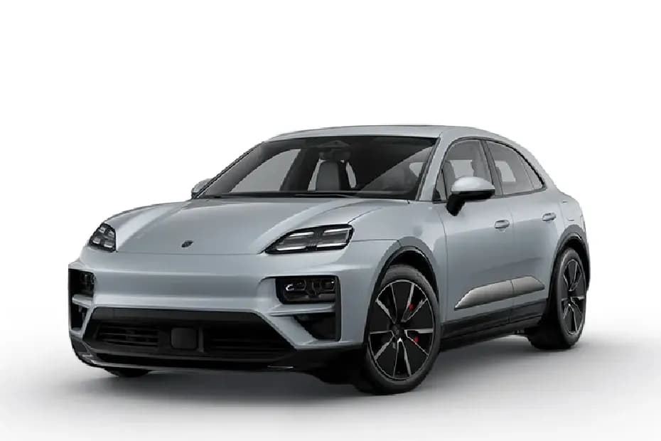 Porsche Macan Electric White Colour
