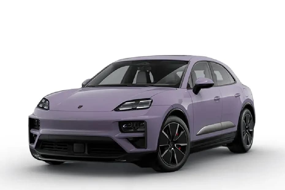 Porsche Macan Electric Purple Colour