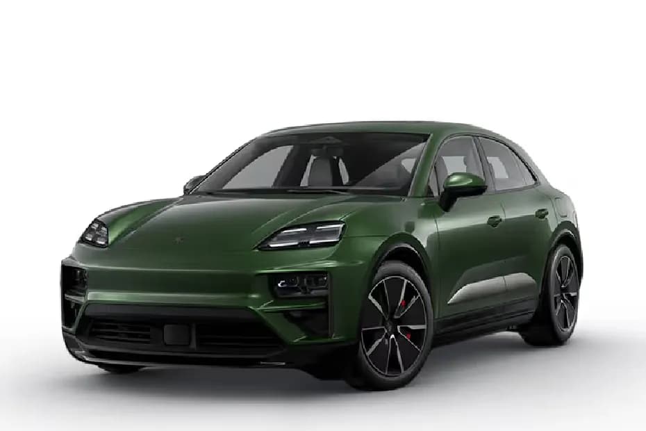 Porsche Macan Electric Green Colour