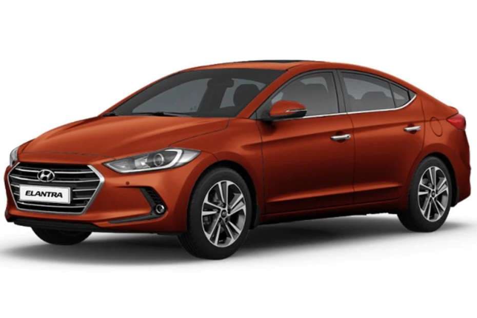 Hyundai Elantra Pheonix Orange