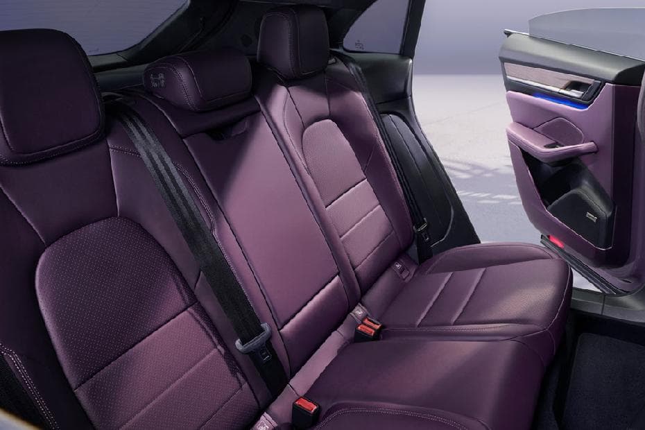 Porsche Macan EV 2024 Rear Seat