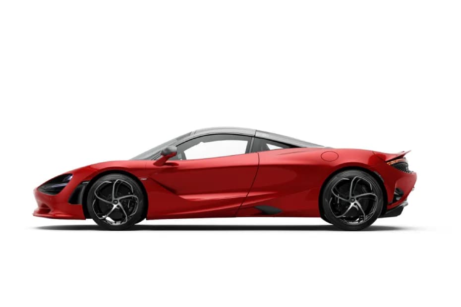 McLaren 750S Left side view