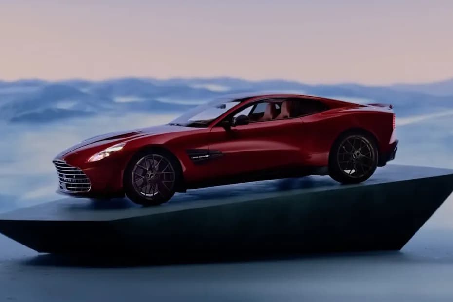 Aston Martin Vanquish Left Side View