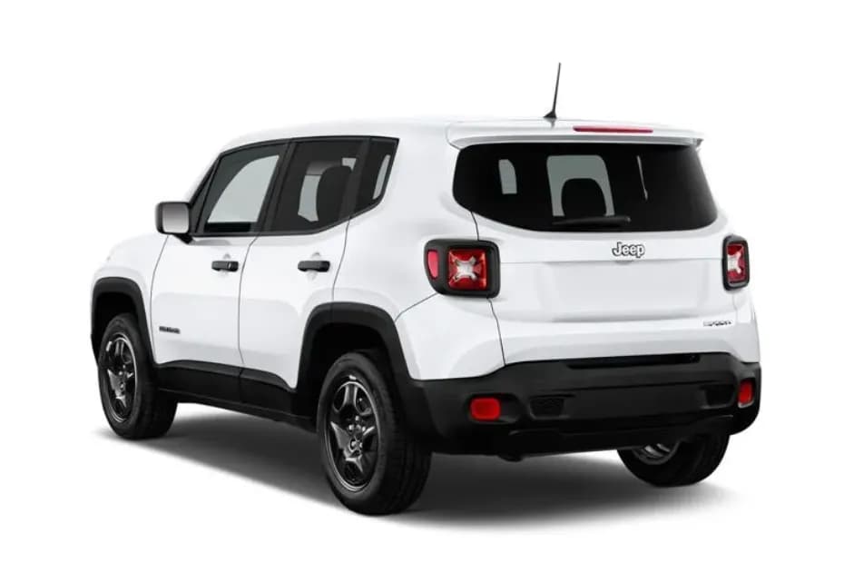  Jeep Renegade Left Rear Three Quarter