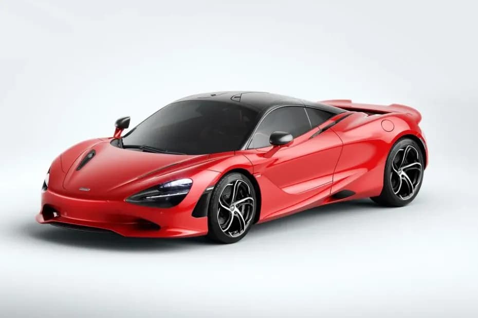 McLaren 750S Left Front Three Quarter